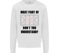 What Parte Del Hockey Don'T You Understand Ghiaccio Bambini Felpa Maglione