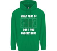 What Parte Del Hockey Don'T You Understand Ghiaccio Uomo Felpa