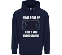 What Parte Del Hockey Don'T You Understand Ghiaccio Uomo Felpa