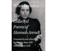 Hannah Arendt Genese Grill What Remains (Copertina rigida) (PRESALE 24/01/2025)