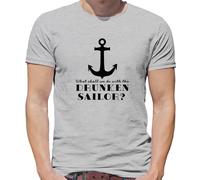 What Shall We Do con Il Drunken Marinaio? - T-Shirt - Divertente Marinai Vela