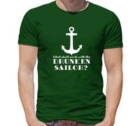 What Shall We Do con Il Drunken Marinaio? - T-Shirt - Divertente Marinai Vela
