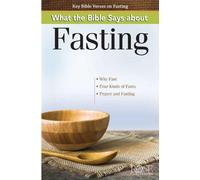What the Bible Says About Fasting (pack of 5) (Tascabile)