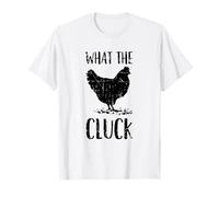 What The Cluck - Funny Gift Chicken Farmer - Pollo Maglietta