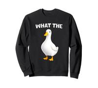 What The Duck Funny Silly Sarcastic Viral Duck Meme Pun Felpa