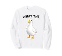 What The Duck Funny Silly Sarcastic Viral Duck Meme Pun Felpa