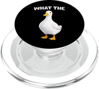 What The Duck Funny Silly Sarcastic Viral Duck Meme Pun PopSockets PopGrip per MagSafe