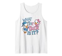 What The Duck Is It Gender Reveal Baby Shower Party Canotta