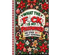What The F*ck Is My Password? And Other Sh*t I Can’t Remember: Funny Password Log Book for Keeping Usernames, Passwords, Login Details, Wi-Fi Passwords and More | 120 Pages, 6 x 9 Inches