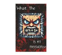 What the frick is my password w note page: Easy to use password tracker | password & note keeper | adults, seniors & teen | 100 pages | 6 x 9 inches