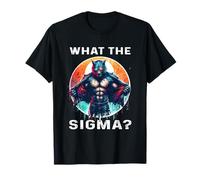 What the Sigma Ironic Meme Camicia Diverente Sigma Maglietta