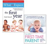 What To Expect The 1st Year and First-Time Parent 2 Books Bundle Collection - The honest guide to coping brilliantly and staying sane in your baby's first year