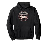 What Up Doe Vintage | Retro Detroit Michigan Felpa con Cappuccio