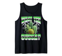 What Up Succa? Pianta grassa di Cactus Anni '90 Stile Bootleg Canotta