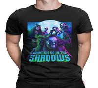 What We Do in The Shadows T Shirt for Men O Neck Cotton T Shirts Short Sleeve Shirt Shirt Clothing XL