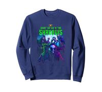 What We Do in The Shadows Vampire Cast Felpa, Unisex per Adulti, Navy, S