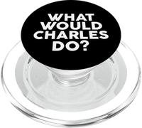 What would CHARLES Do? - Nome della maglietta PopSockets PopGrip per MagSafe