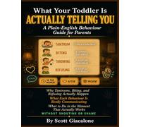 WHAT YOUR TODDLER IS ACTUALLY TELLING YOU: A Plain-English Behaviour Guide for Parents. Why Tantrums, Biting, Throwing, and Refusing Happen, What Each Behaviour Is Really Communicating.