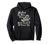 Whatever Life Throws Duck Funny Daying Humor Men Women Kids Felpa con Cappuccio