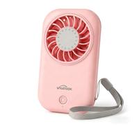 WHATOOK Mini ventilatore a mano, 11000 giri/min, potente ventilatore a mano a 5