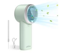 WHATOOK Ventilatore Turbo Portatile Potente: 13500 RPM Raffreddamento Istantaneo