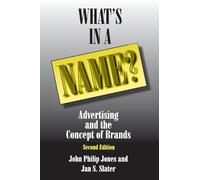 What's in a Name?: Advertising and the Concept of Brands