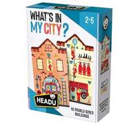 Headu What'S In My City Gira E Scopri Cosa C'È Dentro Mu55591 Gioco Educativo Ecosostenibile Per Bambini 2-5 Anni Made In Italy