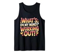 What's On My Mind Working out Pensieri di Fitness - Canotta