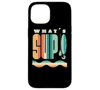 What's SUP Surf Stand Up Paddle Board Vintage Supboard Custodia per iPhone 15