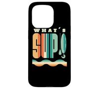 What's SUP Surf Stand Up Paddle Board Vintage Supboard Custodia per iPhone 15 Pro