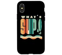 What's SUP Surf Stand Up Paddle Board Vintage Supboard Custodia per iPhone X/XS