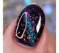 Whats Up Nails - Featured Creature Magnetic Nail Polish Multichrome Green to Purple Cat Eye Effect Pink Orange Iridescent Shimmer Lacquer Varnish Made in USA 21 free Cruelty Free Vegan Clean