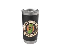 What's Your Deal Pickle Giochi di parole, risate Bicchiere termico in acciaio inox doppia parete