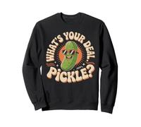 What's Your Deal Pickle Giochi di Parole, risate Felpa