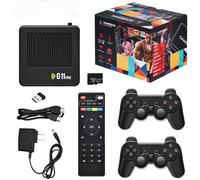 Whatsko 2025 Nuovo Retrowave G11 Pro, console Retro Wave G11 Pro con oltre 70000 giochi, 60 emulatori, console di gioco retrò 4K, console di gioco portatile plug and play con controller wireless 2,4 g