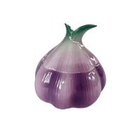 Whbbbj Posacenere a Forma di Cipolla, Barattolo a Forma di Cipolla, Organizer for Gioielli, Contenitore for spezie e zuccheriera con Coperchio, portaoggetti Creativo in Ceramica a Forma di Cipolla