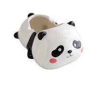 Whbbbj Posacenere a Forma di Panda, posacenere Creativo a Forma di Panda, posacenere for sigari in Ceramica a Forma di Panda, posacenere a Tema Panda, posacenere Portatile, posacenere a Forma(B)