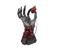 Whbbbj Statua della mano di Dio Berserker, statua della mano di Dio Berserk, decorazione della statuetta della mano di scheletro, artigianato della mano destra del diavolo della morte in resina