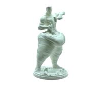 Whbbbj Statua di fitness in resina, statua di uomo e donna di fitness, artigianato del corpo umano, figurine di yoga grasso regalo creativo, scultura del corpo, statua che ricorda di perdere peso(A)