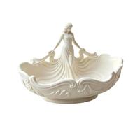 Whbbbj Vassoio for Gioielli della dea Stampato in 3D, Vassoio for Trucco con Statua della Signora 3D, Regalo for Il Compleanno delle Donne