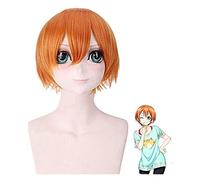 WHBHD 2022 Anime LoveLive! Rin Hoshizora Parrucca Cosplay Costume Amore Donne dal Vivo Brevi Capelli Sintetici Halloween Party Gioca a Giochi Parrucche
