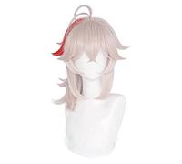 WHBHD 2022 Genshin Impact Kazuha Cosplay 36cm Parrucca Cosplay Cosplay Resistente al Calore Parrucche Sintetiche Uomini Donne Carnevale Party Party Gioca Parrucche Halloween