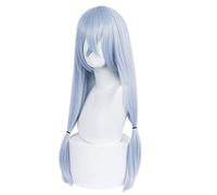 WHBHD 2022 Jujutsu Kaisen mahito Cosplay 70cm Lungo Natale Argento Blu Grigio Parrucca Cosplay Parrucche Anime Resistente al Calore Parrucca Sintetica Resistente al Calore Halloween