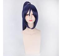 WHBHD AMA vivi! Kanan Matsuura Parrucca Cosplay Lungo Purple Ponytail Love Love Live Cosplay Accessori Capelli Sintetici Resistenti al Calore Parrucca for Capelli