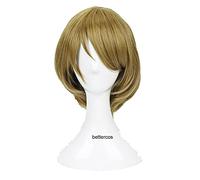 WHBHD AMA vivi! Parrucca Cosplay Koizumi Hanayo LoveLive Koizumi Hanayo Parrucca Sintetica Resistente al Calore Resistente al Calore + Tappo della Parrucca