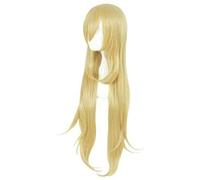 WHBHD Anime Cosplay Parrucca Angeli della Morte Rachelgardner Ray Giallo Giallo Capelli Lunghi Comic- con Natale Carnevale di Natale Halloween Party Vita Quotidiana Uomini e Donne Parrucca di Moda.