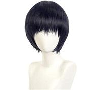 WHBHD Anime Cosplay Parrucca Gioco Persona 5 Tae Tae Takemi Black Short Hair Comic- con Carnival Halloween Party Vita Quotidiana Vita Quotidiana Uomini e Donne Parrucca di Moda