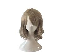 WHBHD Anime Love Live Sunshine Watanabe You Cosplay Brown Breve Parrucca Corta-Resistente al Calore Capelli di Fibra + Parrucca cap Party Ruolo Gioca alle Ragazze Donne