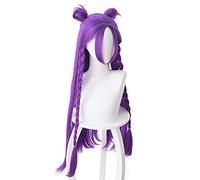 WHBHD Carattere di Gioco K/da. Parrucche Cosplay Akali. Kda. Cosplay for perucas Sintetici Resistente al Calore K/da. Ahri Kaisa Wig Cosplay