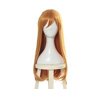 WHBHD Eva. Asuka Langley Siyu Cosplay Parrucche Lunghe Parrucca Arancione Halloween Resistente al Calore Capelli Sintetici